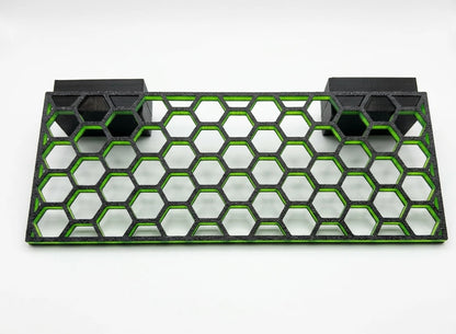 Coral Frag Magnet Rack with Holders (3.5" x 8.25") – PETG Printed, Plastic Coated Magnets