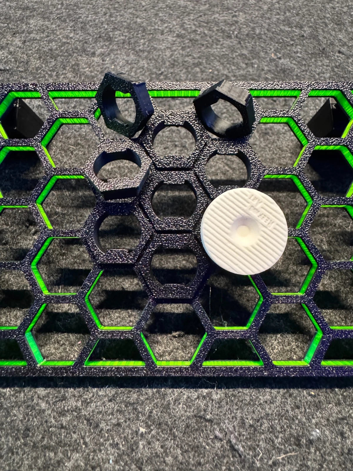 Coral Frag Magnet Rack with Holders (3.5" x 8.25") – PETG Printed, Plastic Coated Magnets